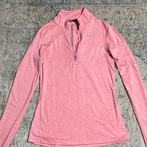 Nike Women’s Element 1/2 zip Running Top Pink w